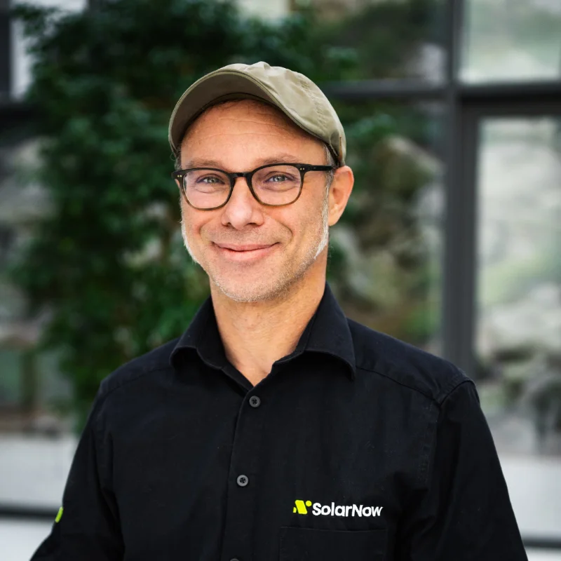 Solarnow Mitarbeiter Stefan Zöschg