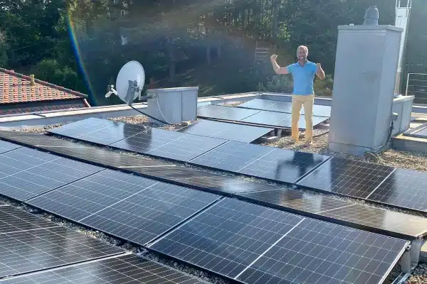 PV-Anlage Flachdach Perchtoldsdorf, SolarNow Kundenerfahrung