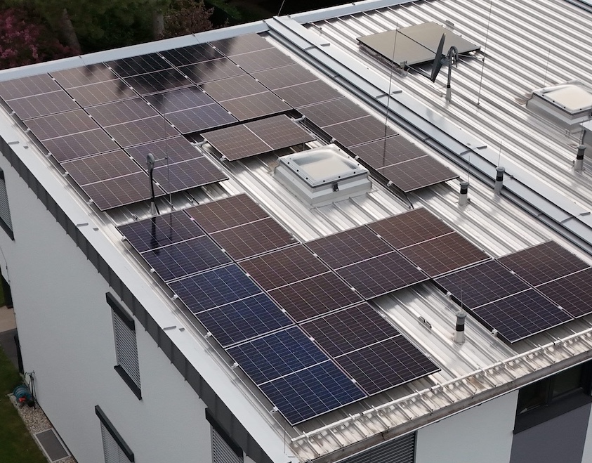 Photovoltaik Anlage Blechdach Bemo Kalzip Solaranlage SolarNow