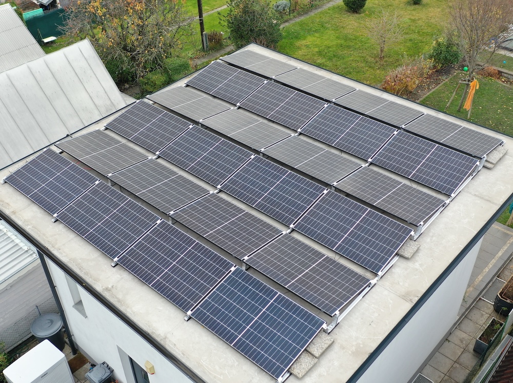 Photovoltaik Anlage Pultdach Foliendach Solaranlage SolarNow
